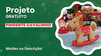 Como fazer cavalinho de feltro