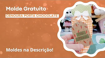 Como fazer cenoura porta-chocolate
