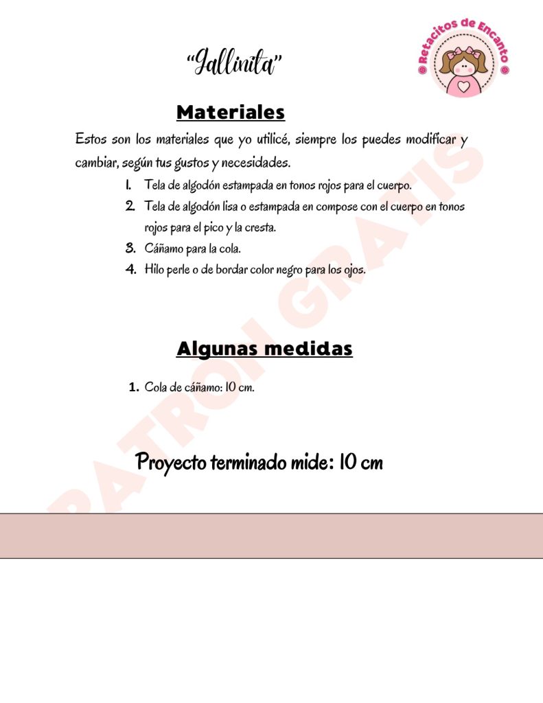 Como fazer galinha country de tecido para decorar a cozinha - molde parte 2