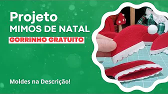 Como fazer gorrinho de Natal