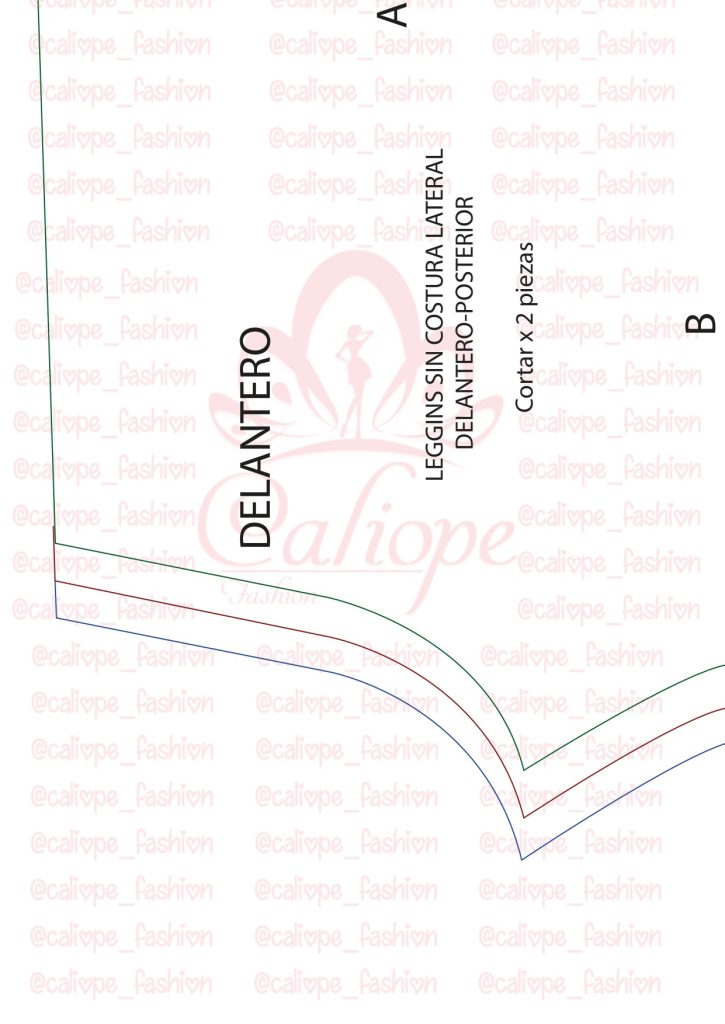 Como fazer legging – modelagem e confecção - molde parte 4
