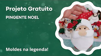 Como fazer Papai Noel de feltro