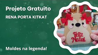 Como fazer rena porta-KitKat