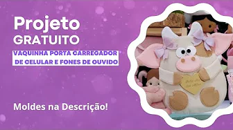 Como fazer vaquinha de feltro
