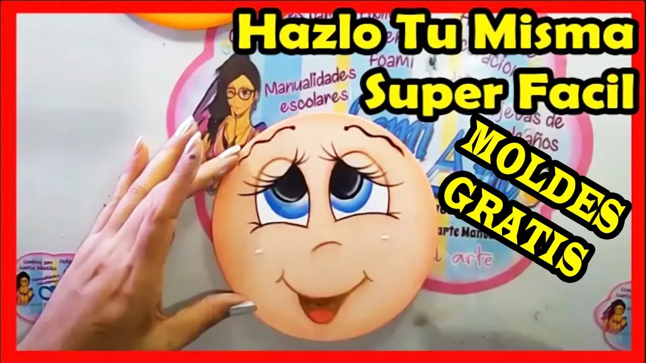 Como pintar olhos de fofucha de EVA fácil passo a passo