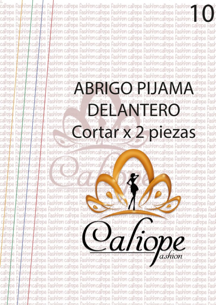 Conjunto de pijama de 3 peças fácil - molde parte 17
