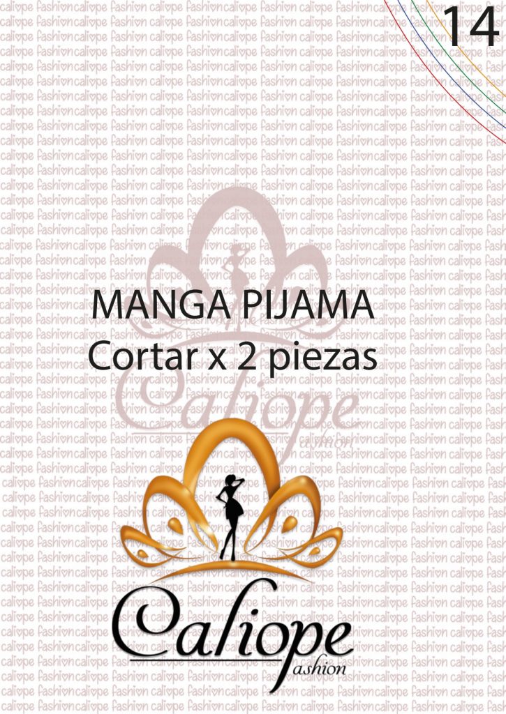 Conjunto de pijama de 3 peças fácil - molde parte 9