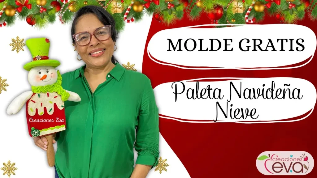 Enfeites de Natal para a árvore modelo 1 - molde parte 14