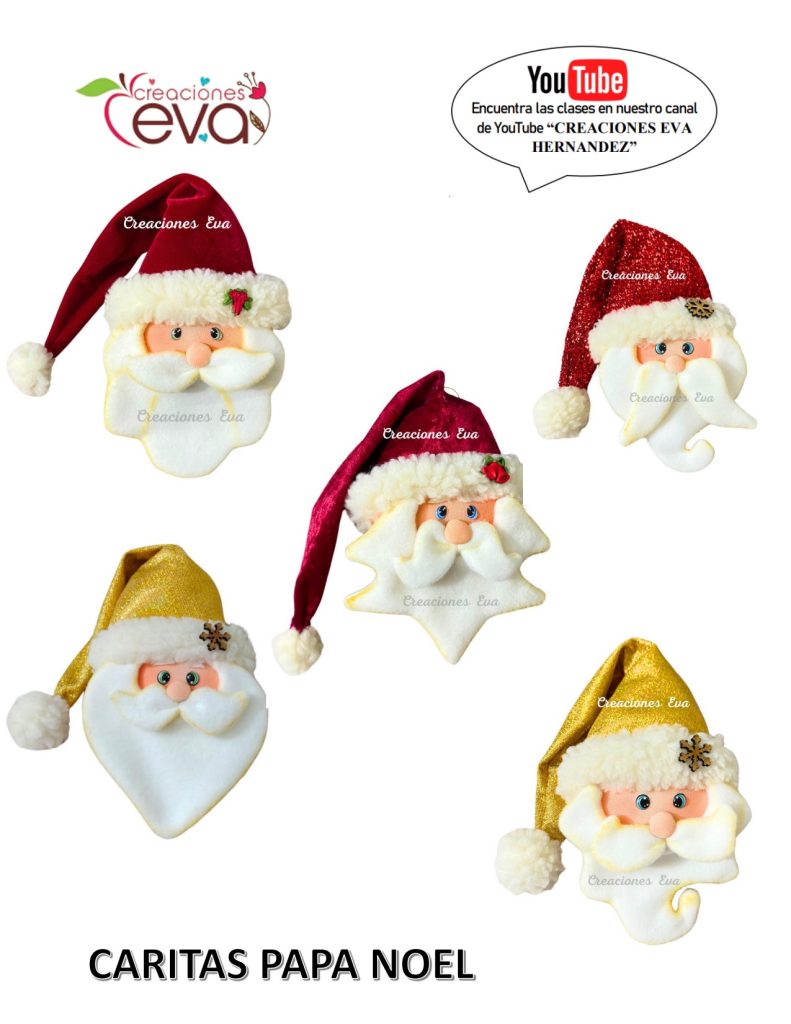Enfeites de Natal para a árvore modelo 2 - molde parte 1
