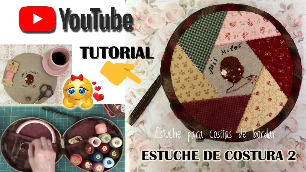 Estojo de costura fácil parte 2 - molde parte 2