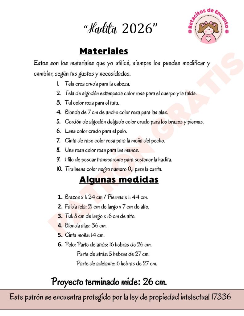 Fadinha fácil para vender passo a passo - molde parte 2