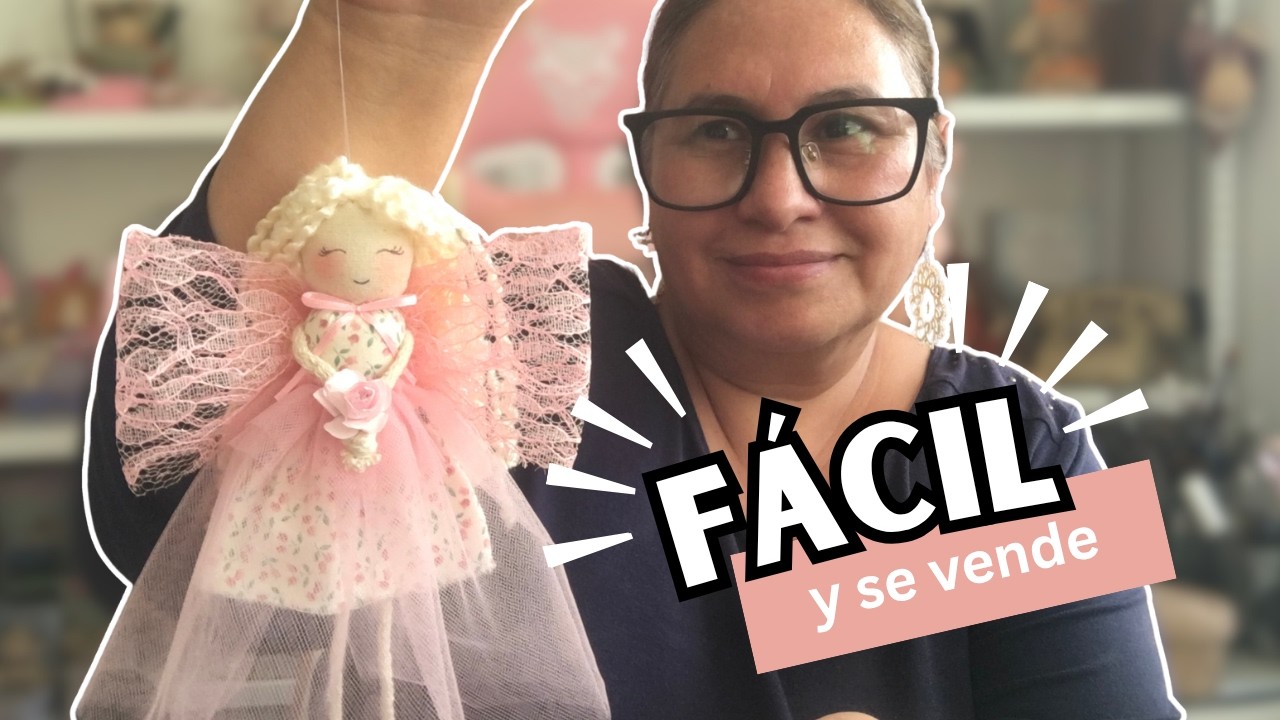Fadinha fácil para vender passo a passo