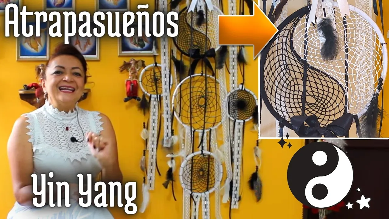 Filtro dos sonhos yin-yang passo a passo