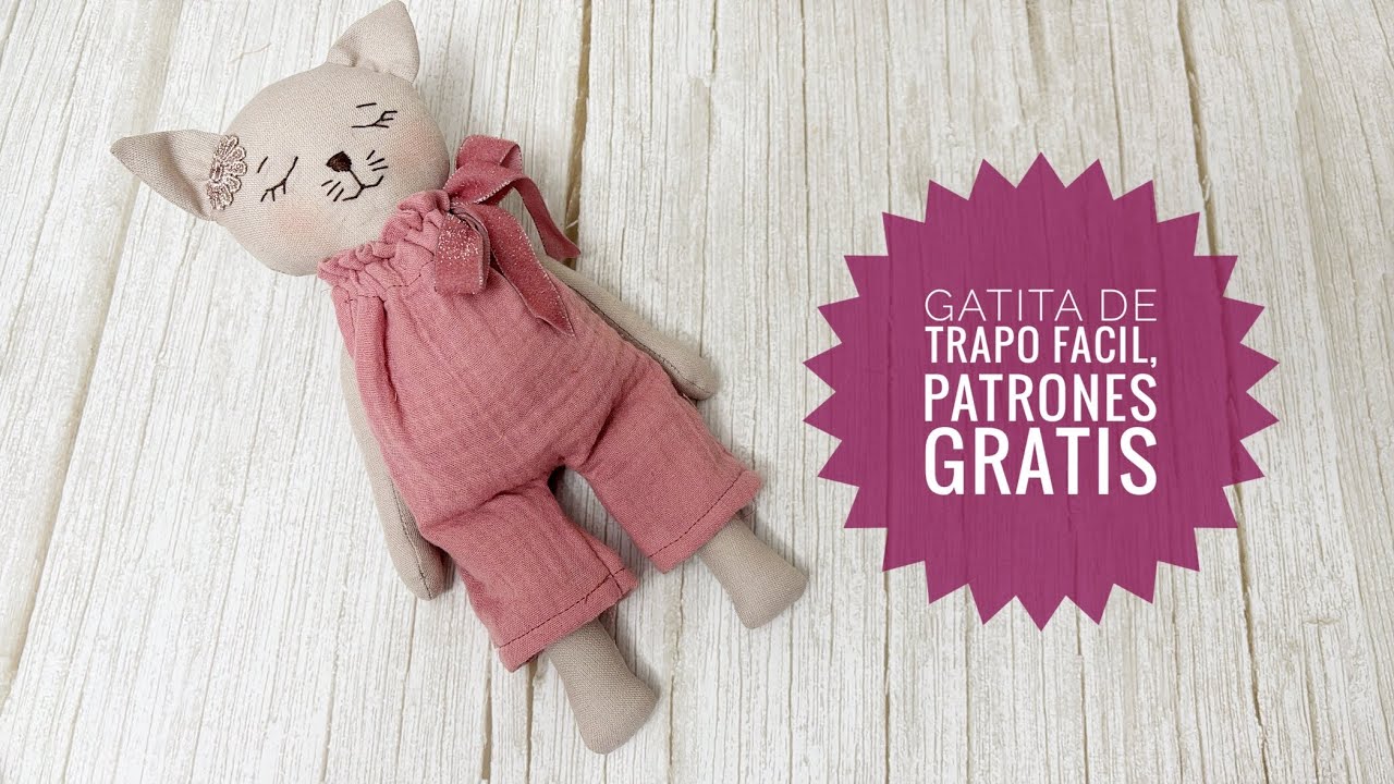 Gatinha de pano fácil