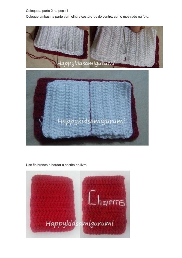 Harry Potter de amigurumi - molde parte 26