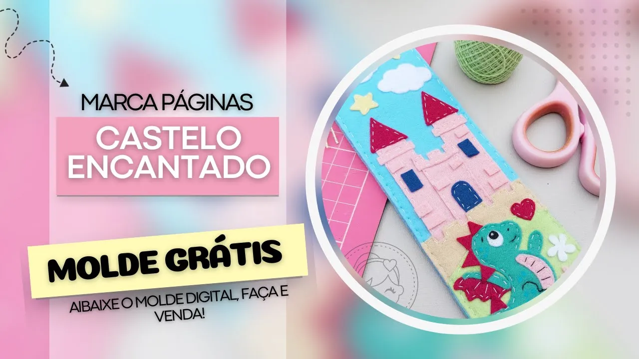 Marcador de página de feltro