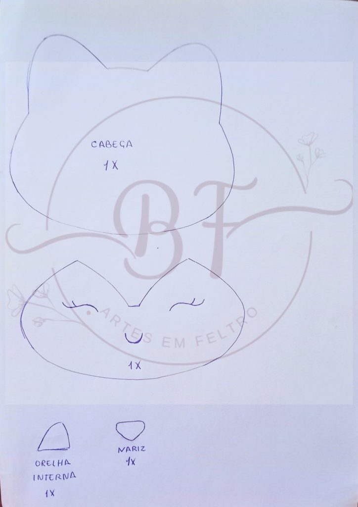 Meu primeiro quiet book de feltro – capa passo a passo - molde parte 1