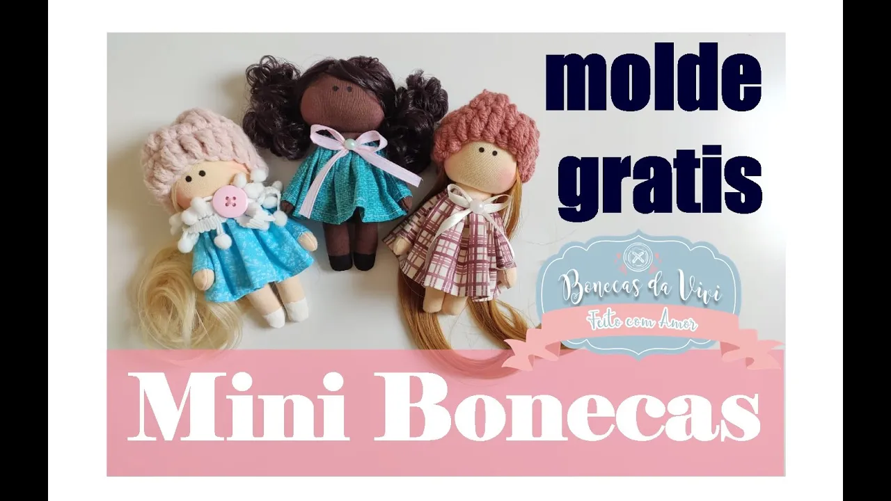 Mini boneca russa passo a passo