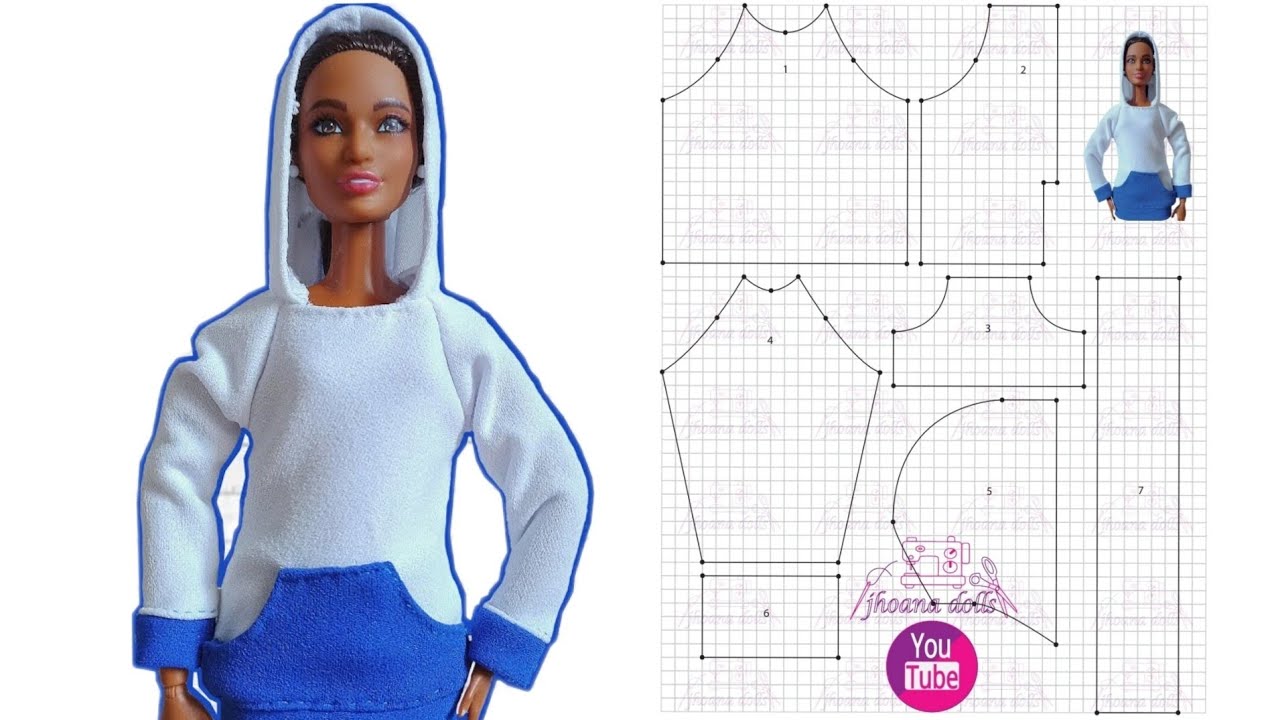 Moletom para Barbie