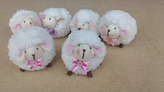 Ovelhinha para lembrancinha