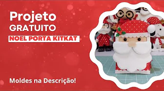 Papai Noel porta-KitKat