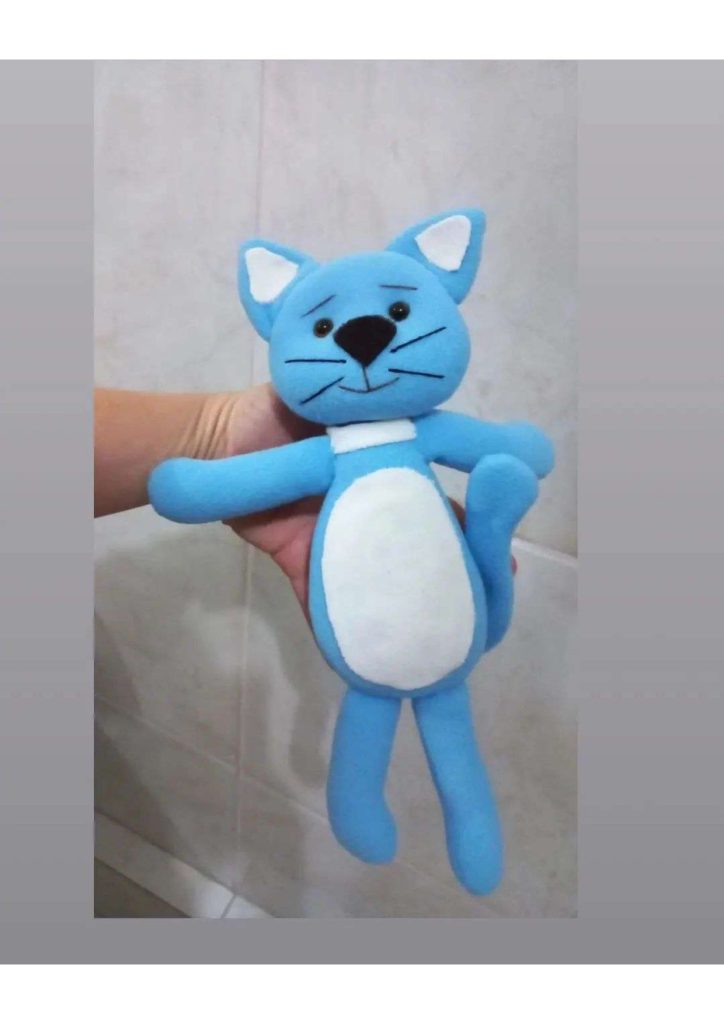 Peso de porta tartaruga ou de pelúcia - molde parte 10