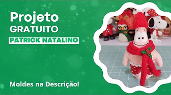 Pingente de Natal Patrick