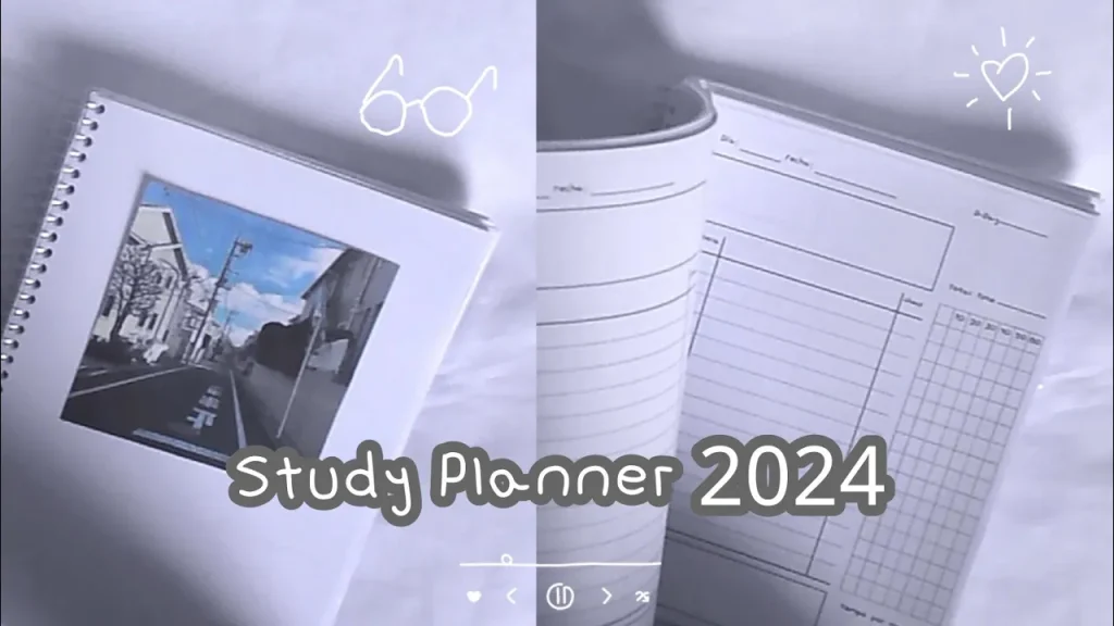 Planner de estudos completo - molde parte 51