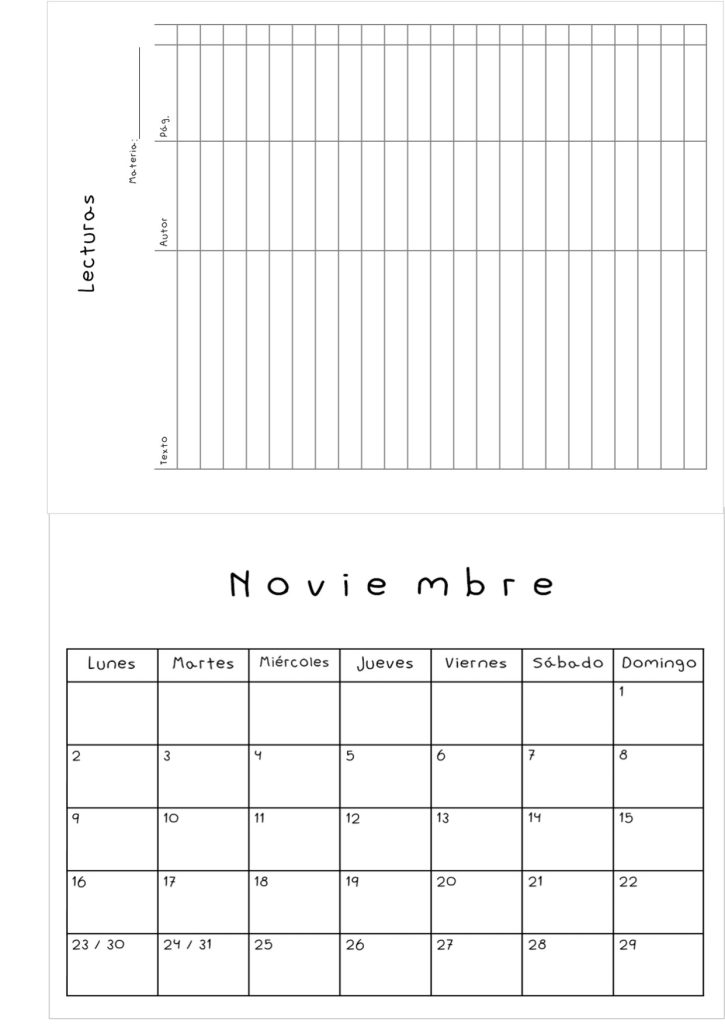 Planner de estudos completo para imprimir - molde parte 26