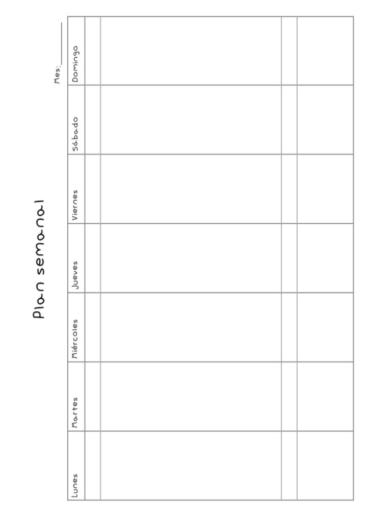 Planner de estudos digital para baixar - molde parte 34