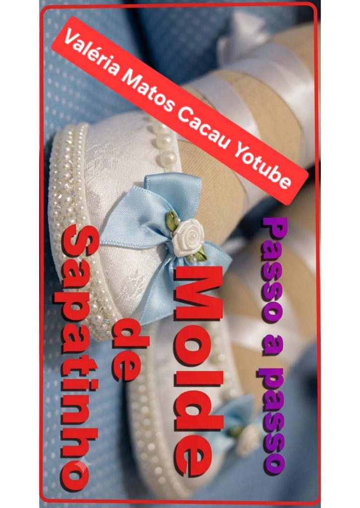 Sapatinho de boneca modelo 2 - molde parte 2