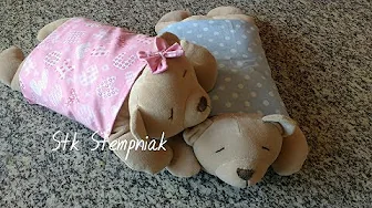Travesseiro de ursinho para bebê
