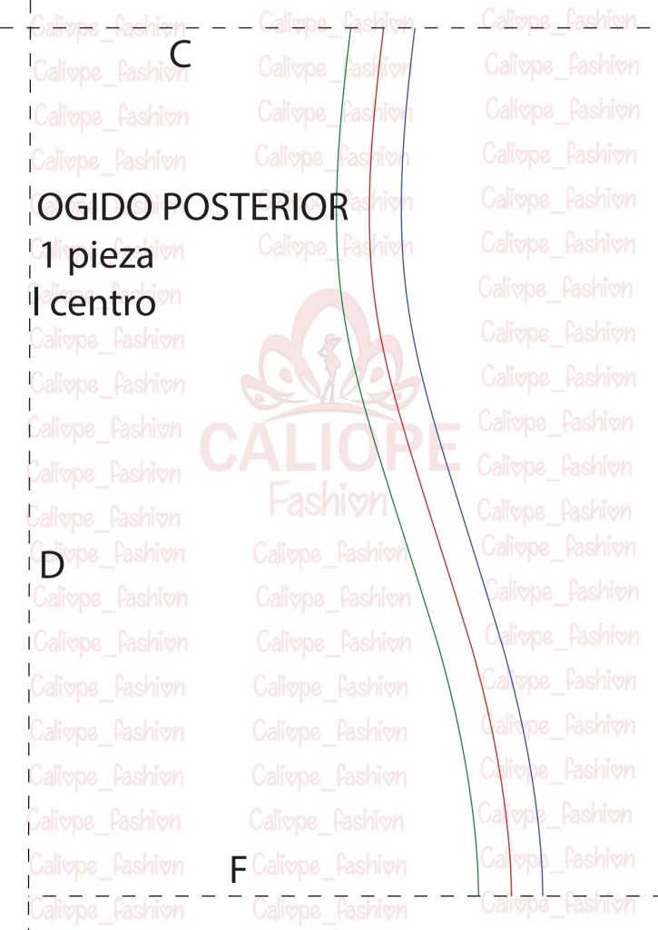 Vestido com decote franzido sem zíper – modelagem e confecção - molde parte 5