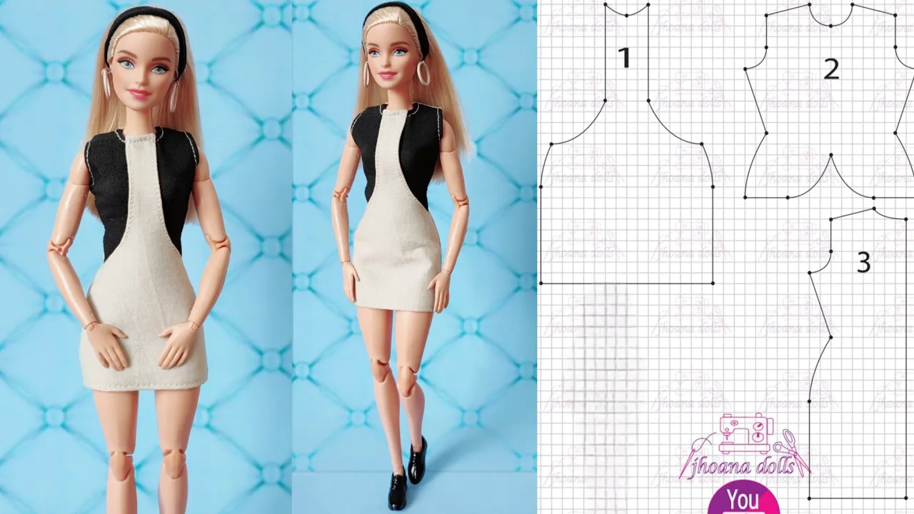 Vestido para Barbie modelo 127