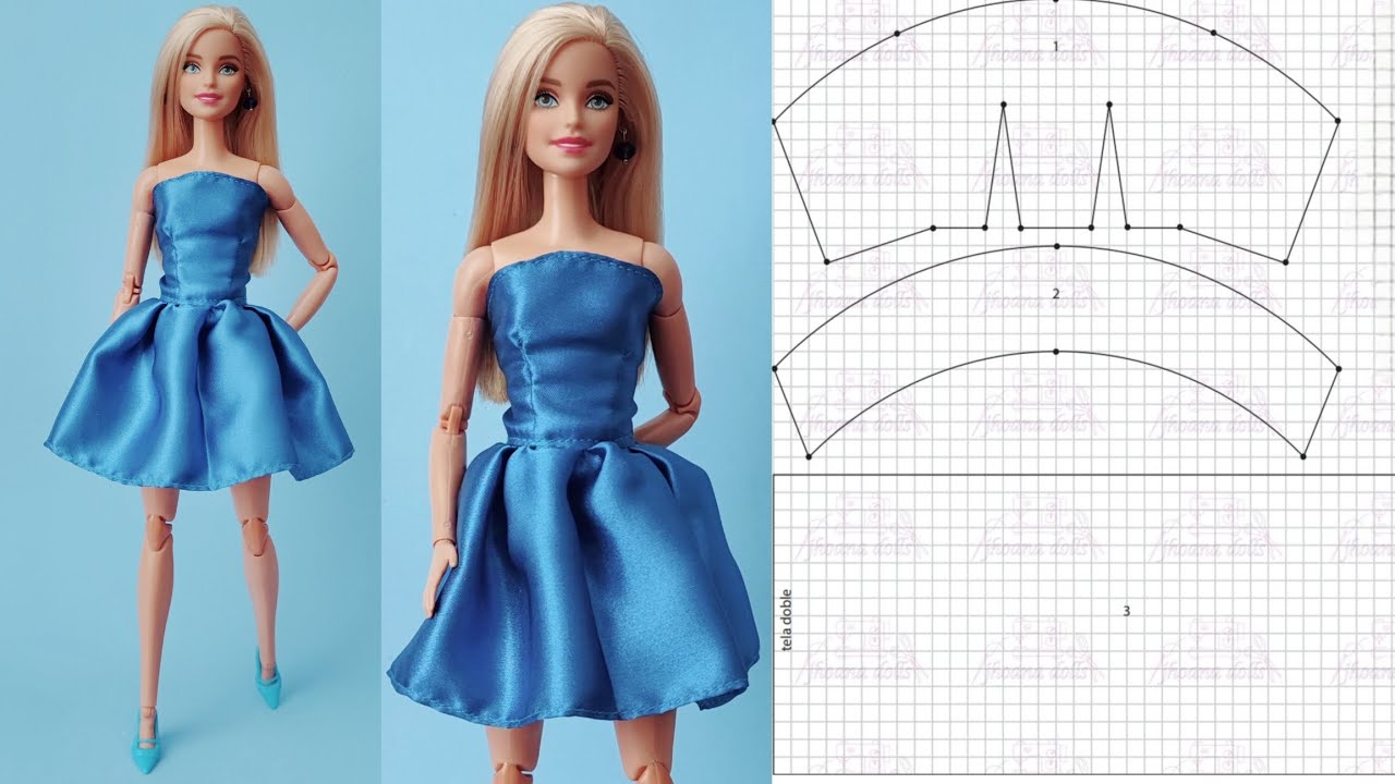 Vestido para Barbie modelo 176