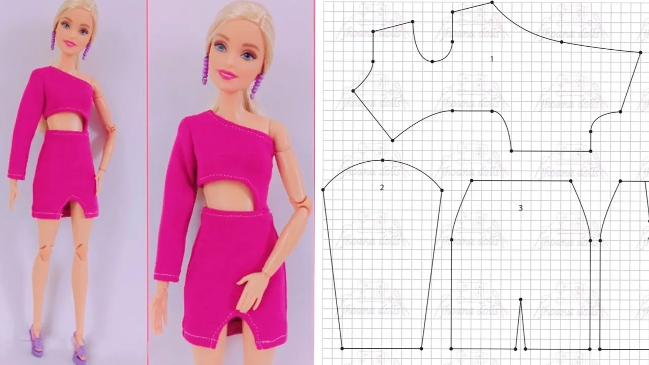 Vestido para Barbie modelo 59