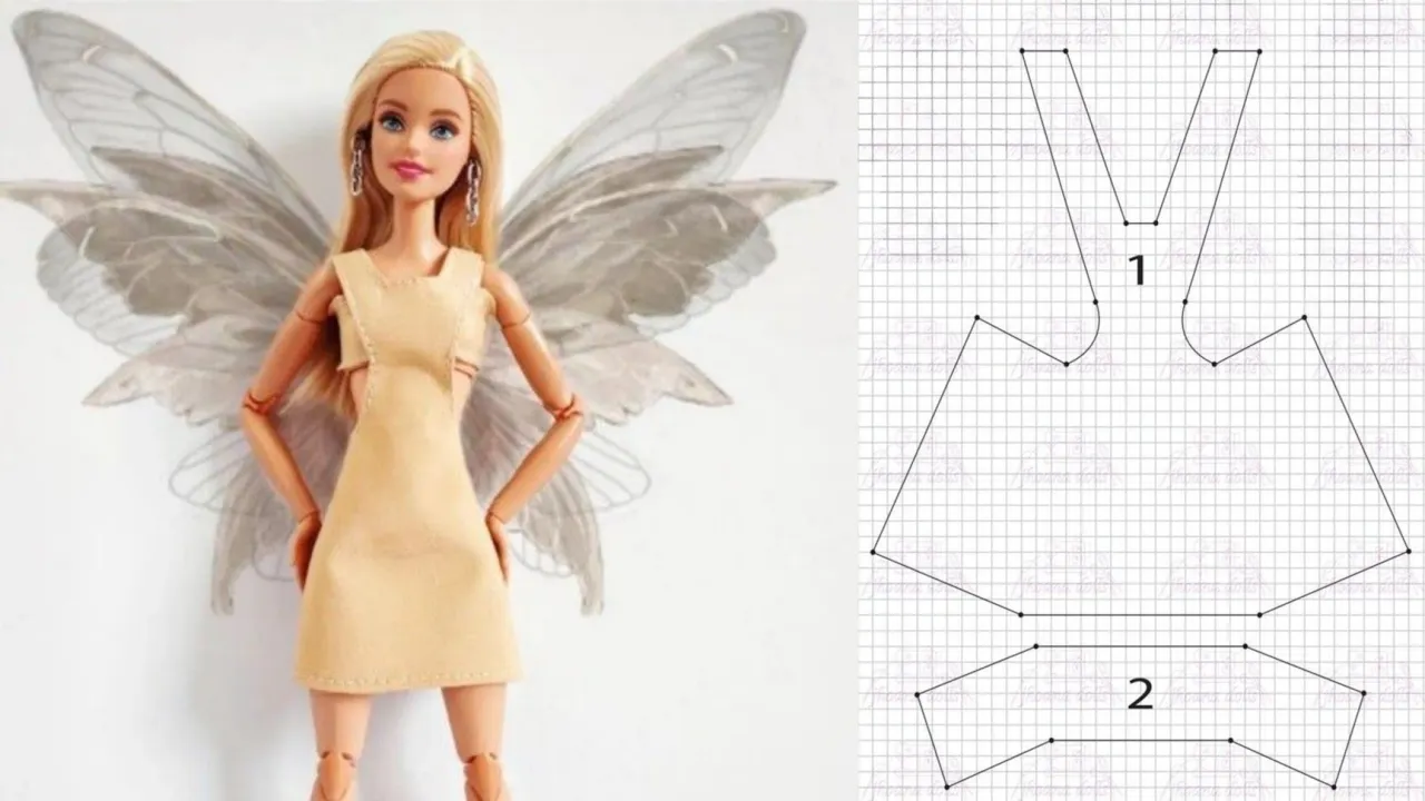 Vestido para Barbie modelo 95