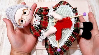 Vovó Noel de pano parte 1
