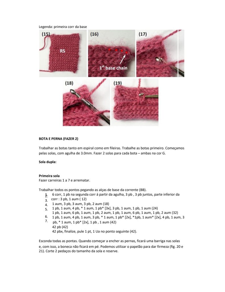 A boneca de amigurumi que todo mundo quer - molde parte 10