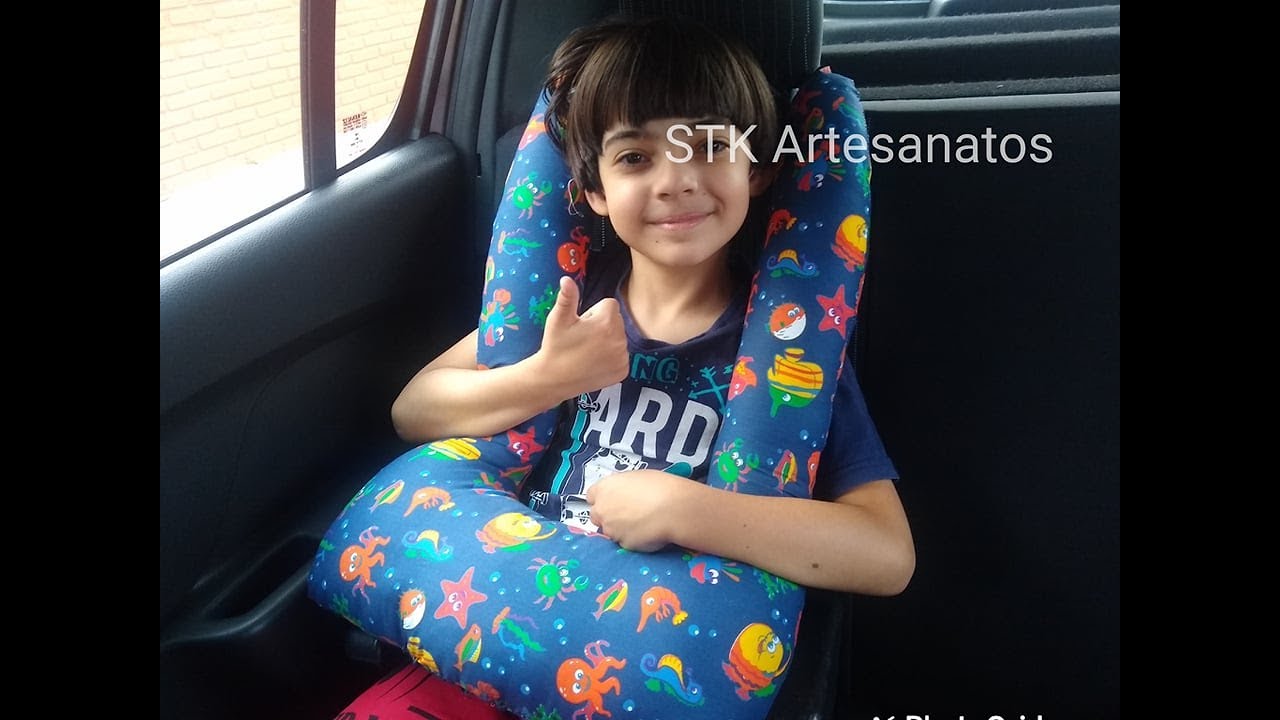 Almofada de apoio infantil para carro