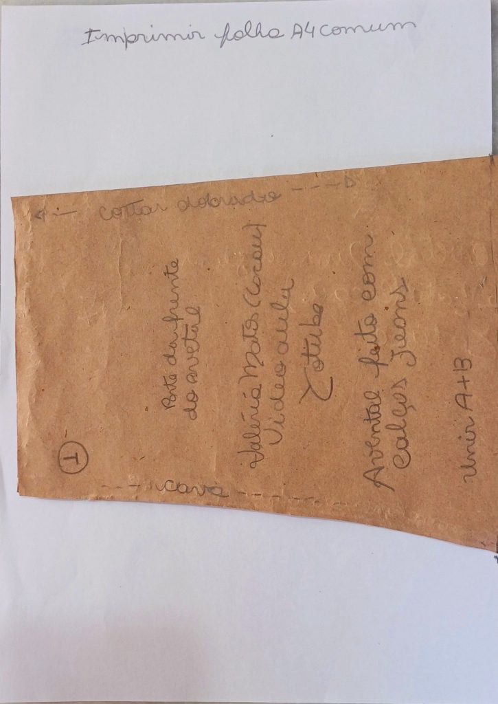 Aventais lindos reciclando calça jeans - molde parte 2