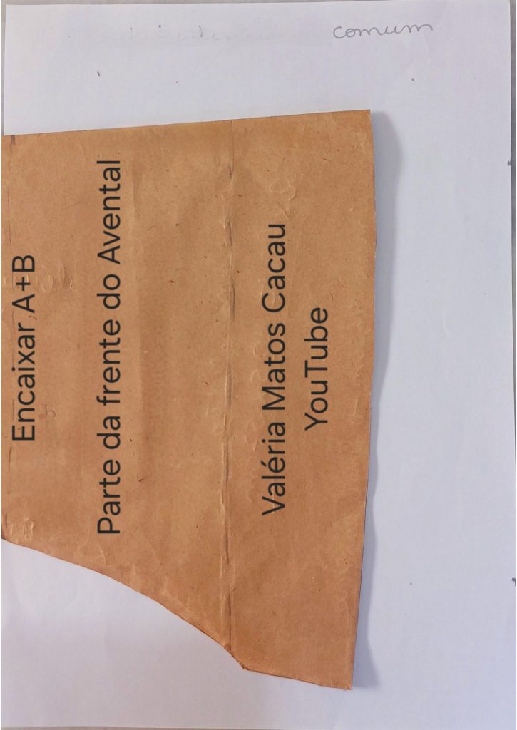 Aventais lindos reciclando calça jeans - molde parte 3