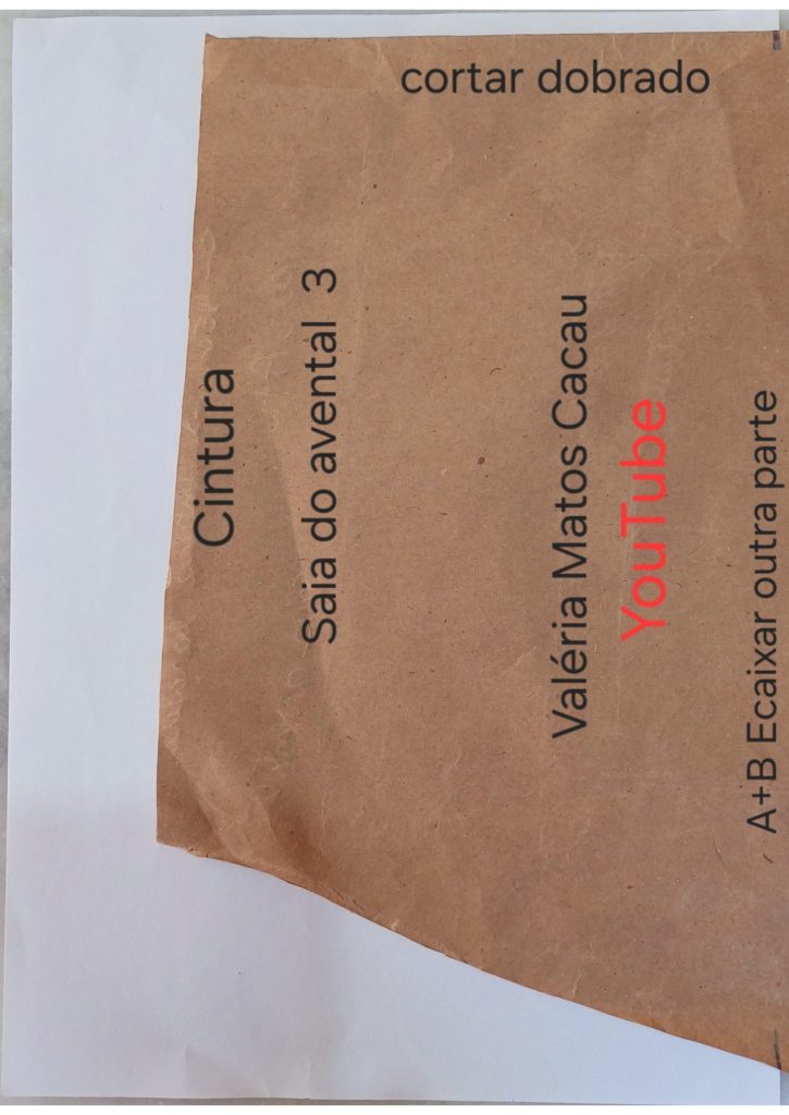 Aventais lindos reciclando calça jeans - molde parte 4