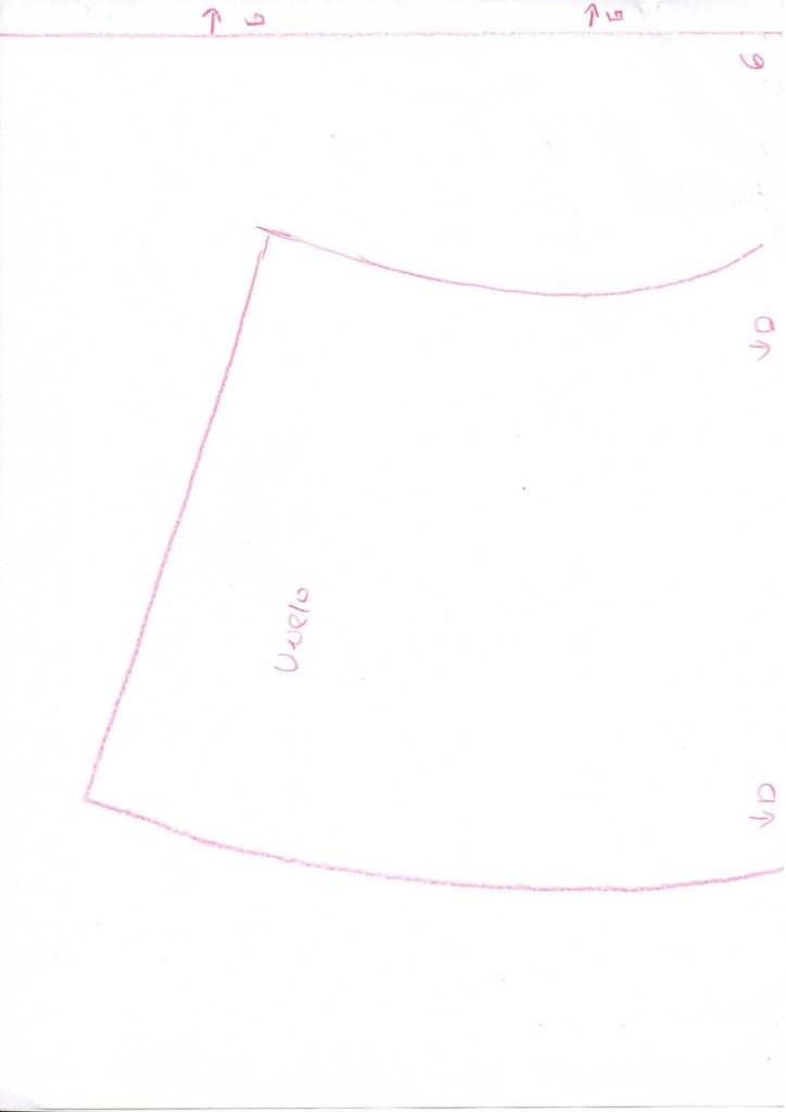 Blusa peplum - molde parte 7