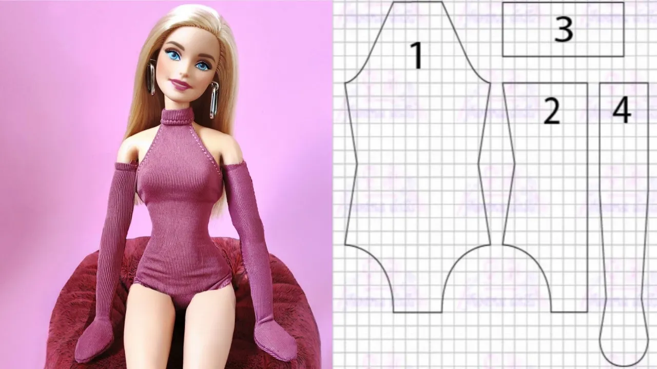 Body para Barbie