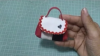 Bolsa da boneca de pano Colombina