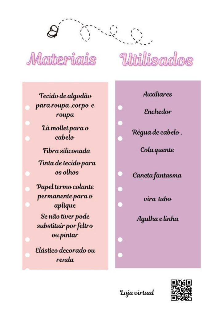 Boneca Alice – calçola, laço, coelho e gola - molde parte 4
