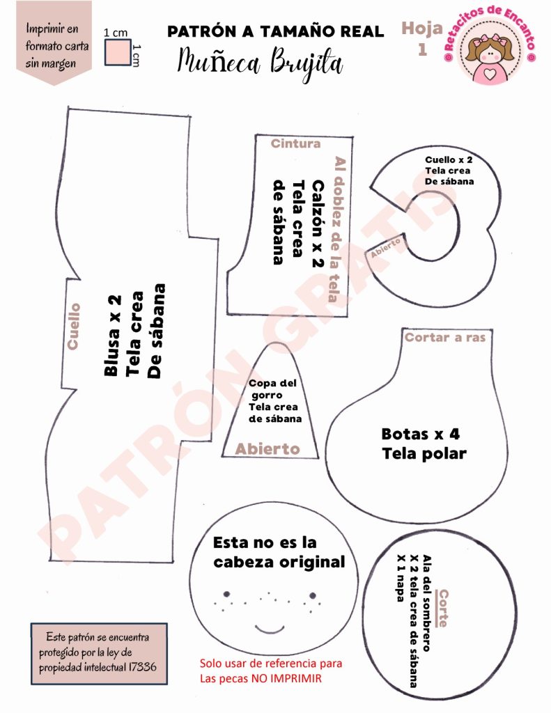 Boneca coelha de Páscoa – como fazer boneca de tecido fácil para vender - molde parte 13