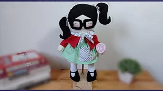 Boneca de pano Chiquinha