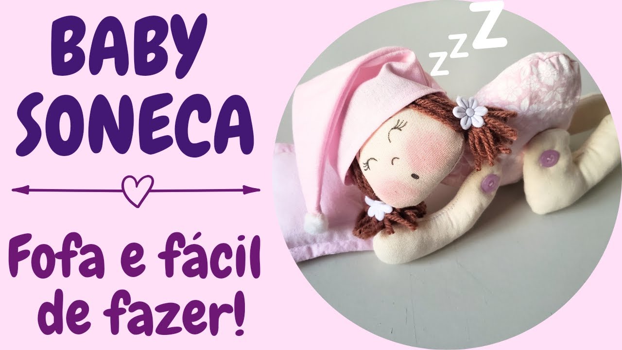 Boneca de pano muito fácil que você vai amar fazer